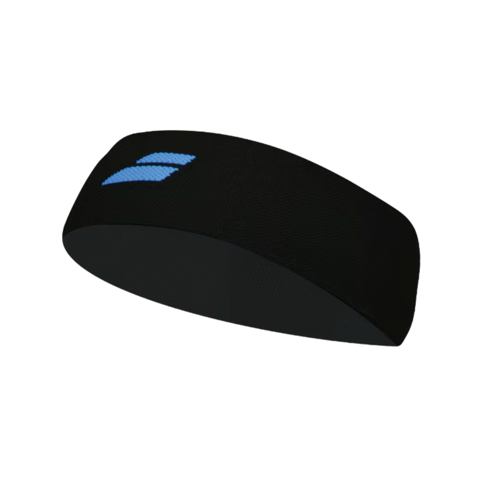 Babolat Logo Headband Black/Diva Blue